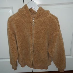 TOPSHOP teddy bear jacket